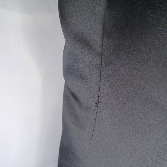 Blonde And Me Evening By Linda Bernell Elegant Black and Gold Beaded Dress - Picture 4 of 11